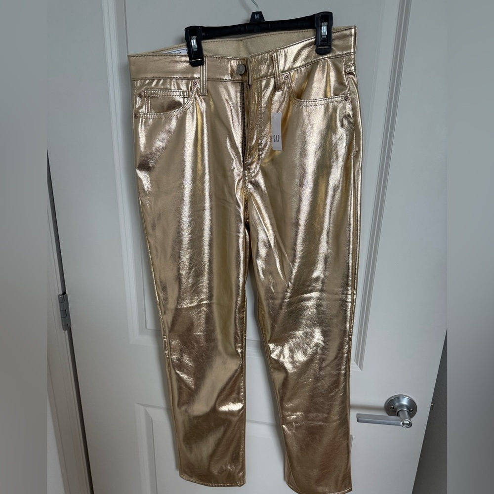 Gap Womens Champagne Metallic Vintage
Slim High Rise Jeans